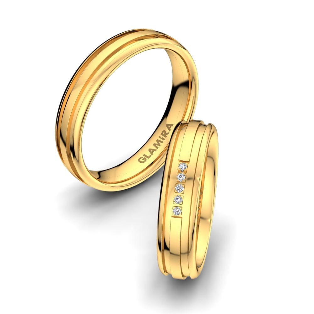 contemporary gold jewellery