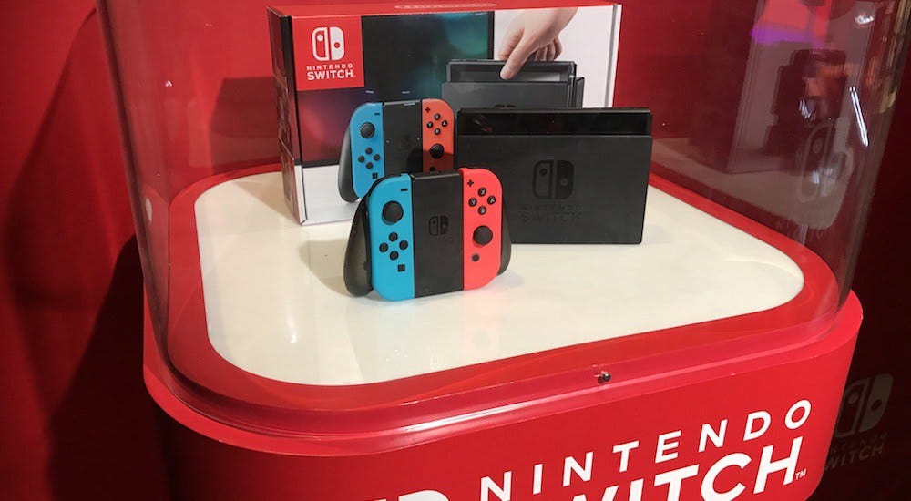 nintendo switch family of consoles