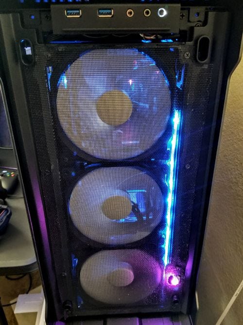 Modding the Phanteks Enthoo Evolv ATX Case for Air Flow | by Rodrigo  Rodriguez | Medium