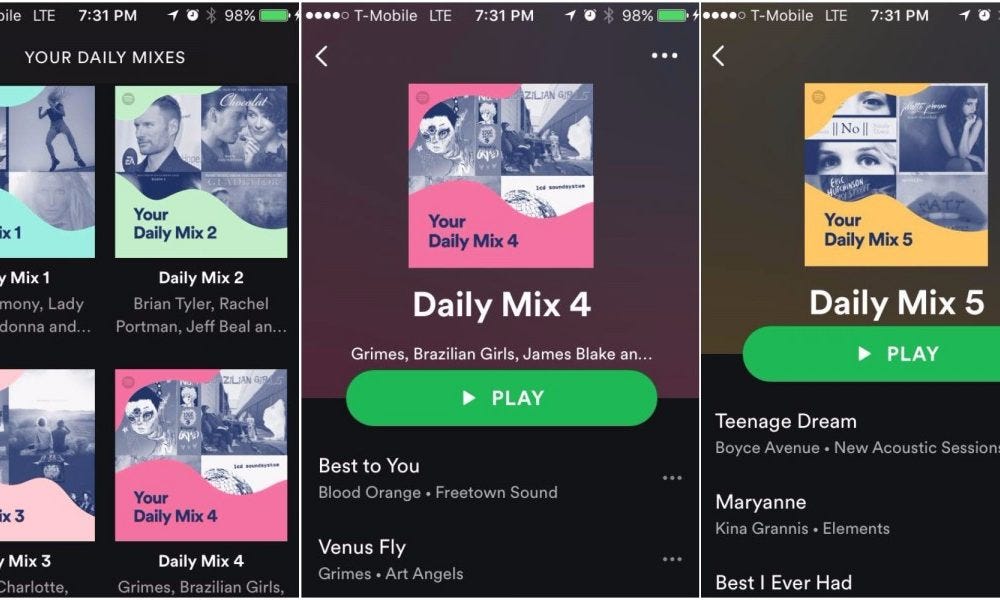 Spotify introduces Daily Mixes feature | by Stella Reynell | The TechNews |  Medium