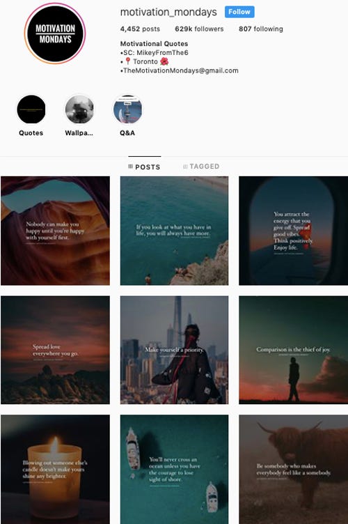 The Best Inspirational Instagram Accounts To Follow In 2019 By