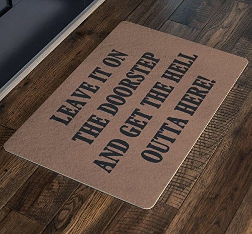 Op 6 Doormats With Attitude To Welcome Your Guests