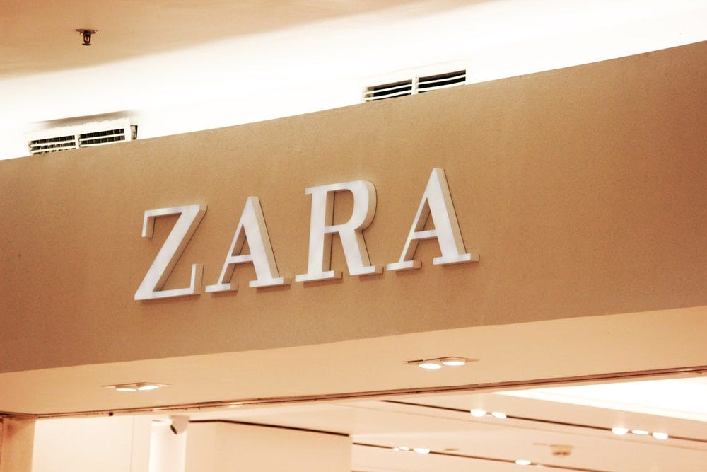 zara bershka