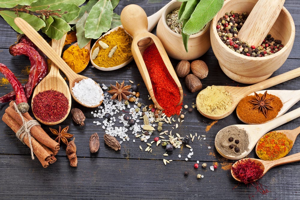 Spices and Herbs To Help!