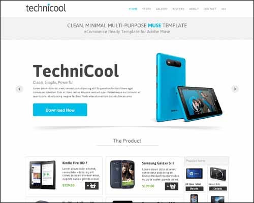 Free muse template