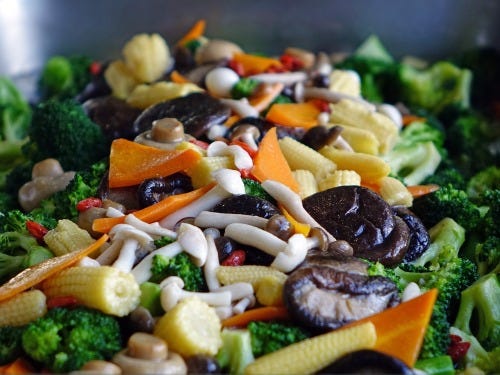 electric skillet vegetables