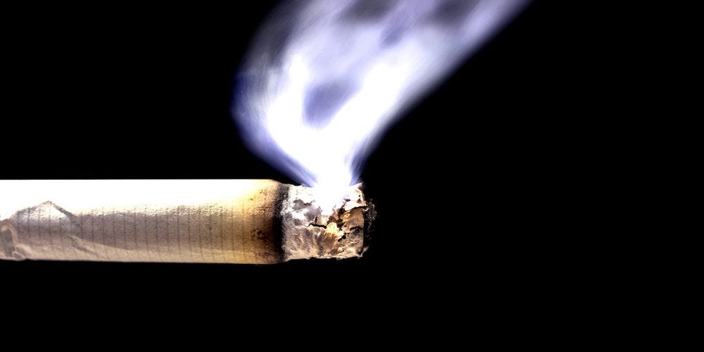 Carbon Monoxide In Cigarettes