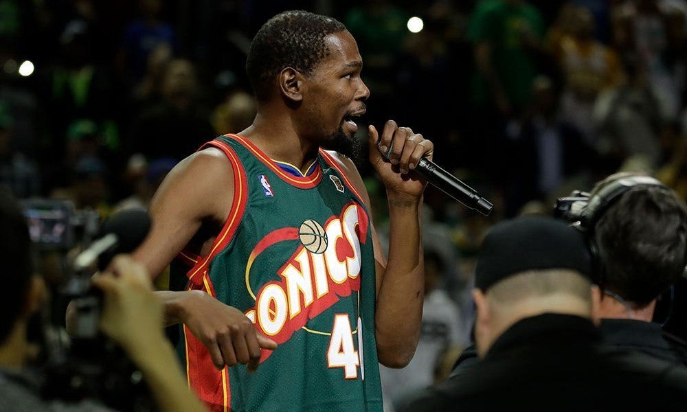 kevin durant supersonics