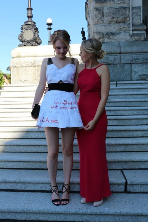 graduation dress canada