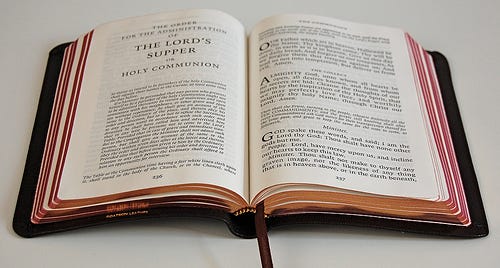 1662 BCP lectionary wackiness - Bible and Prayer Book - Medium