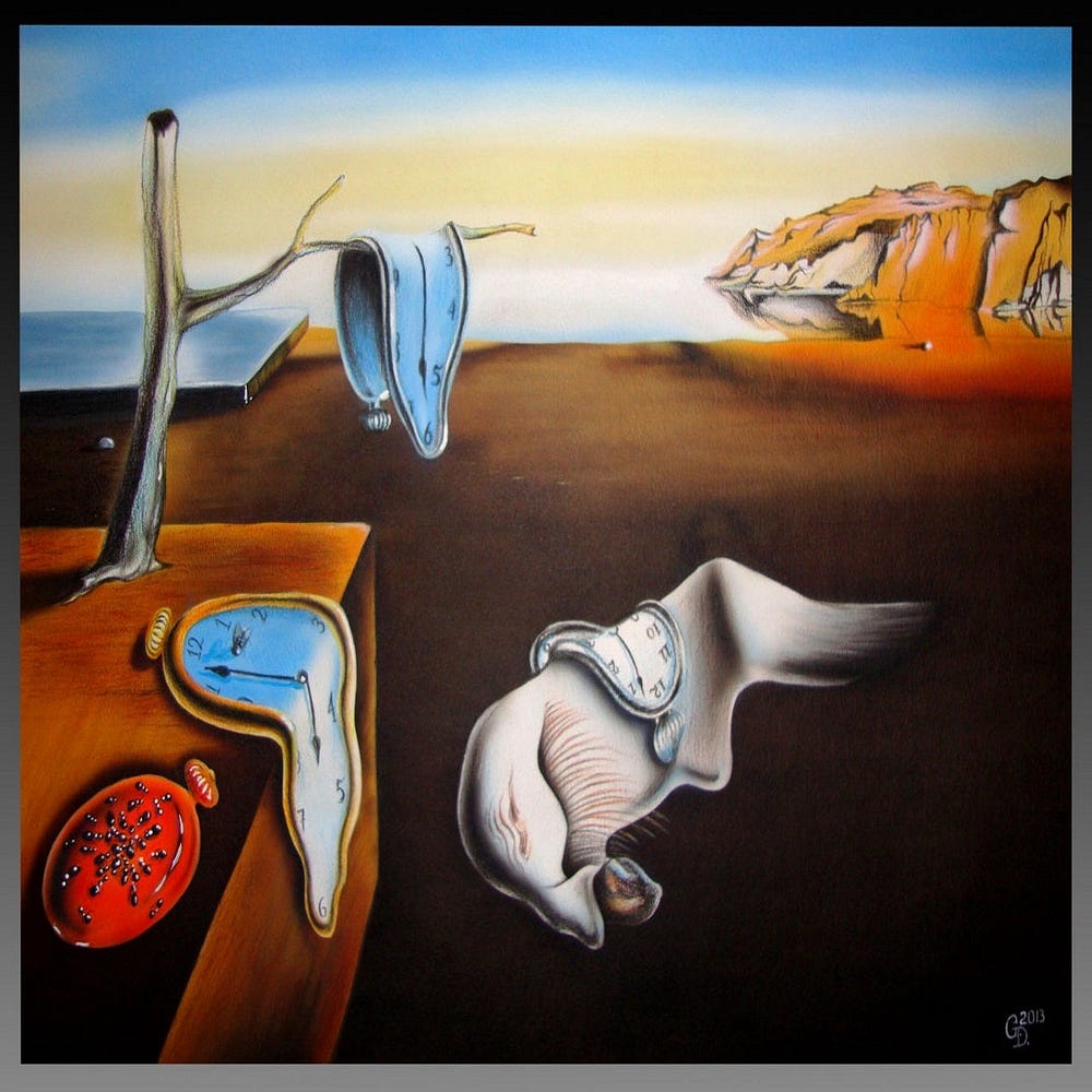 Salvador Dali’s ‘The Persistence of Memory’ painting