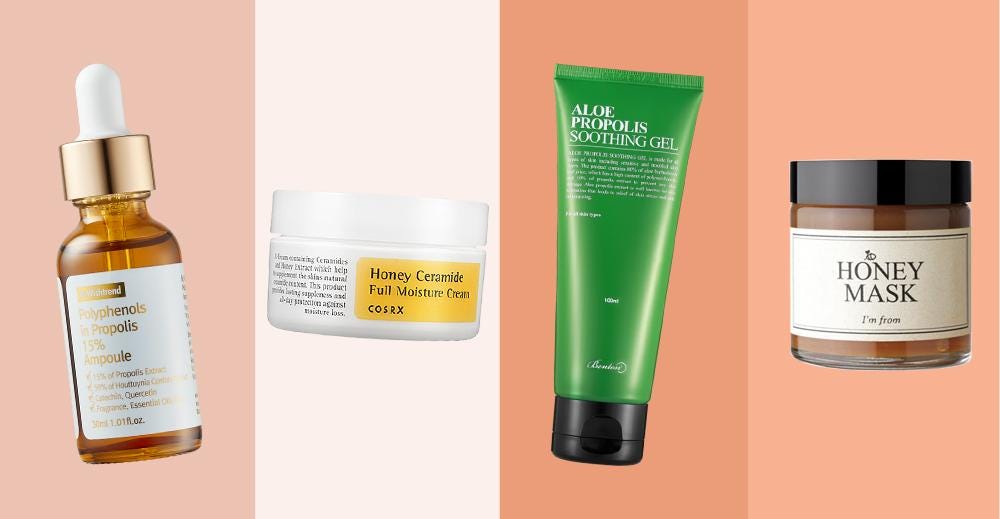 skincare glowing korea