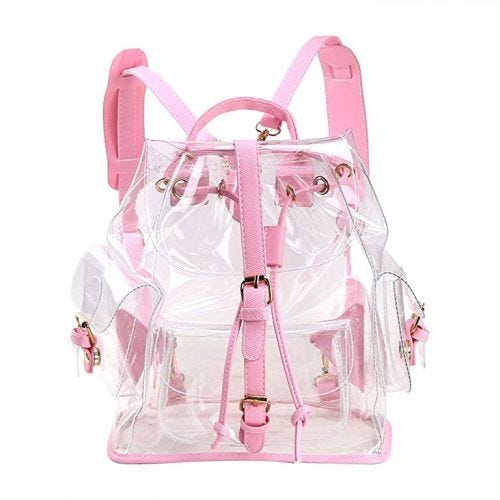 clear drawstring backpack target