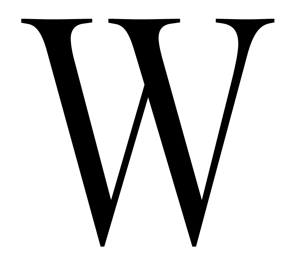 W