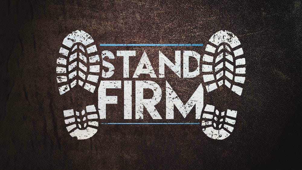 In business, stand firm and believe in what you really want by