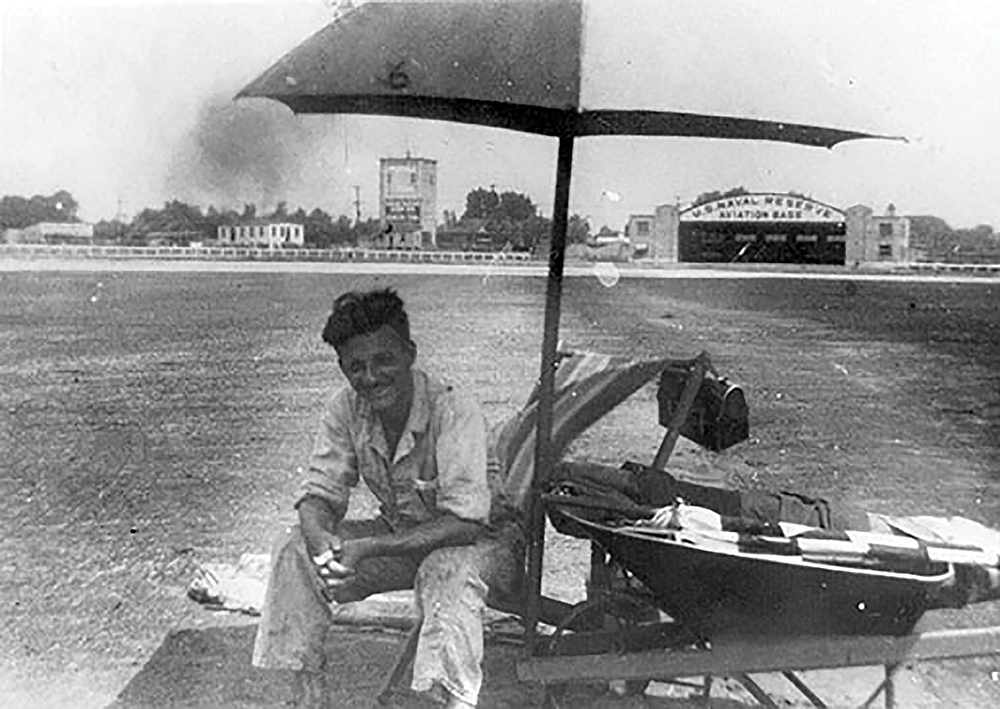 Historical photo of Archie League.