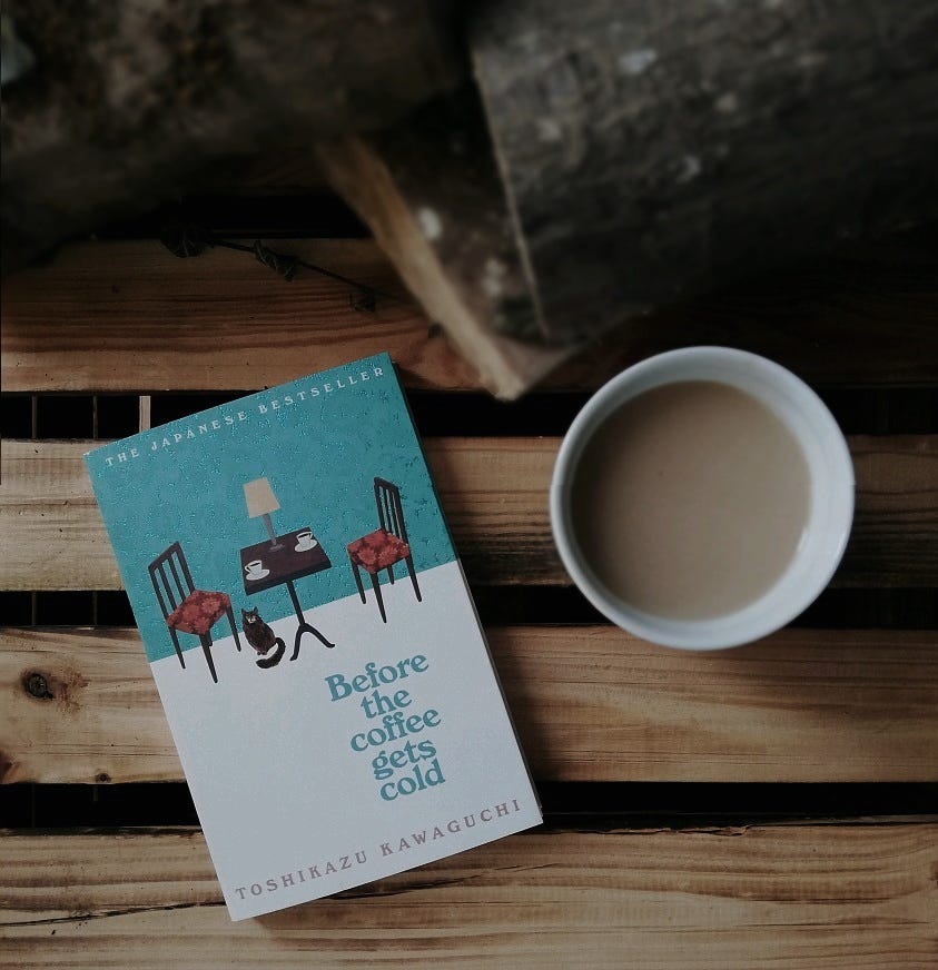 A Time Travelling Cafe But No Cats By Abbey Heffer The Open Bookshelf Medium