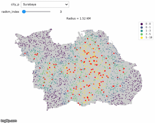 Voronoi Method Zoning School System Proposal By Alamsyah Hanza Towards Data Science