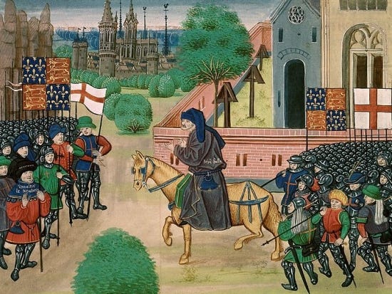 The peasants’ revolt 1381. Power in the Middle age was held by the ...