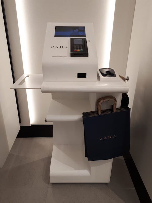 Zara's Self-Service Check Out Highlights a Stronger Focus on Creating  Better In-Store Customer Experiences | by Dressipi | Medium