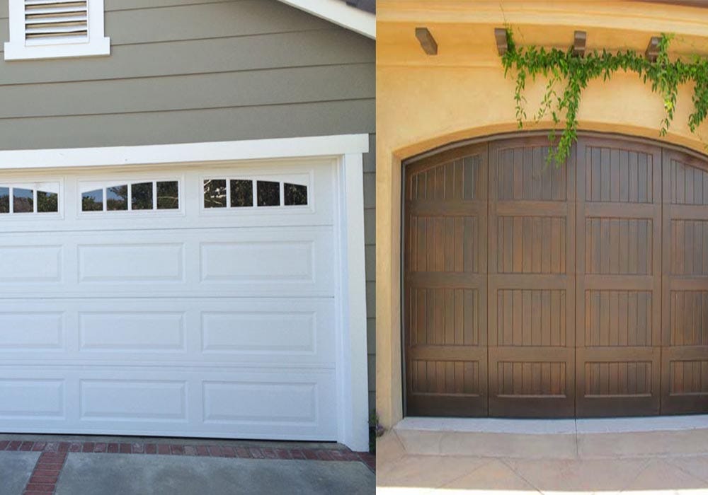 What Should Be Your Choice Steel Vs Wood Garage Doors