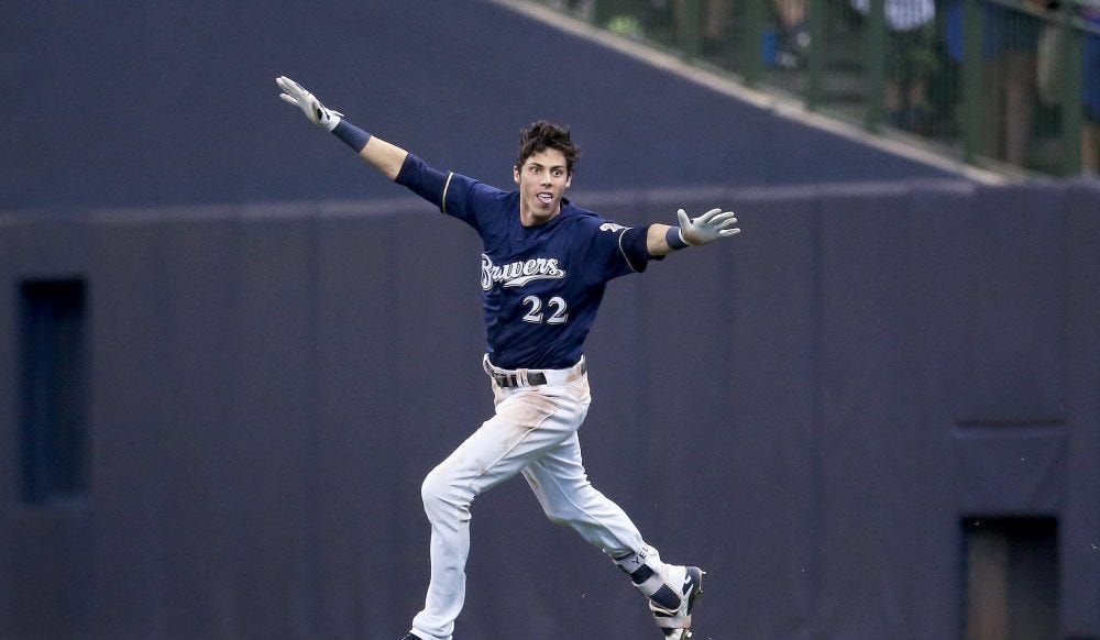 Christian Yelich and the Brewers are scorching