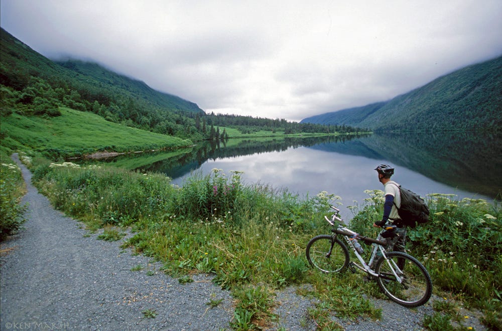 Two Wheel Touring In Southcentral Alaska Ken Marsh Medium
