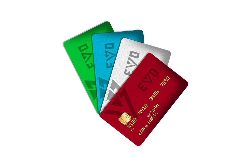 Our new debit cards. We will be launching our debit cards in… by EVO