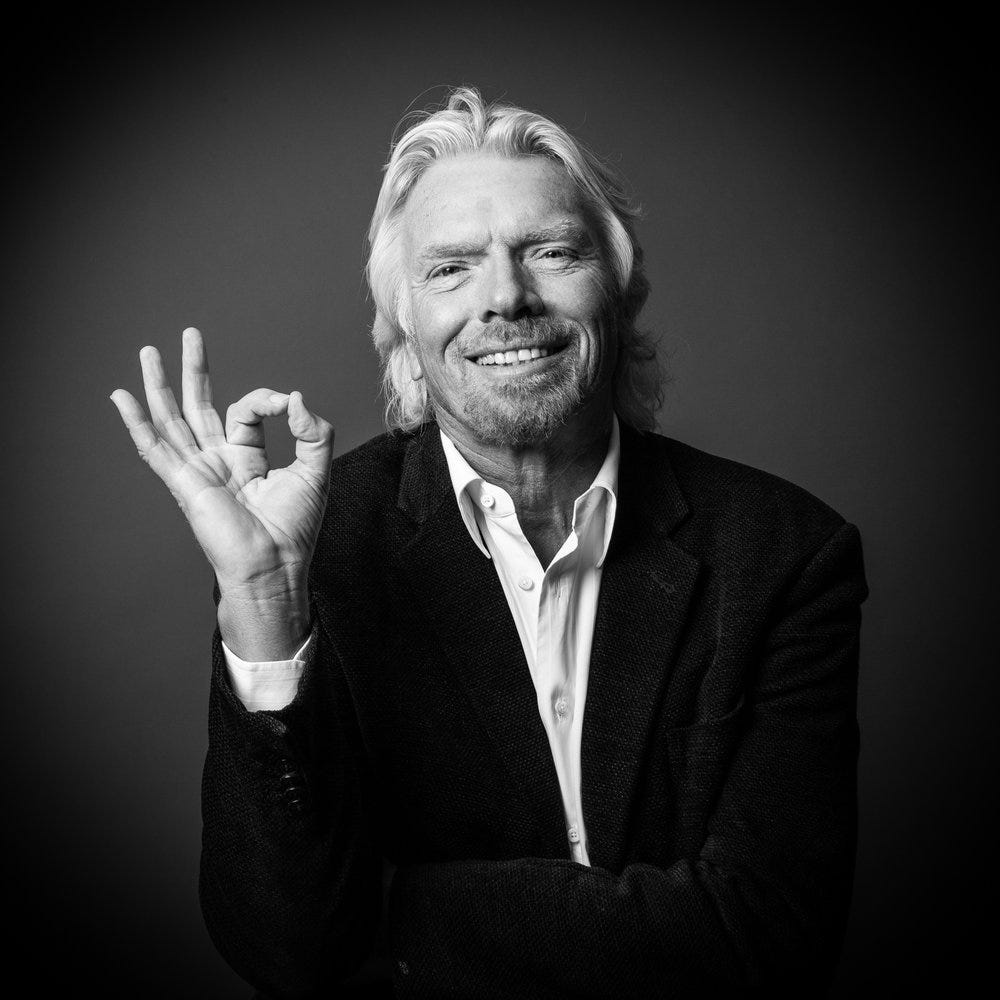 Story of Strive: The Inspiring Journey of Richard Branson | by Scott Amyx |  Medium