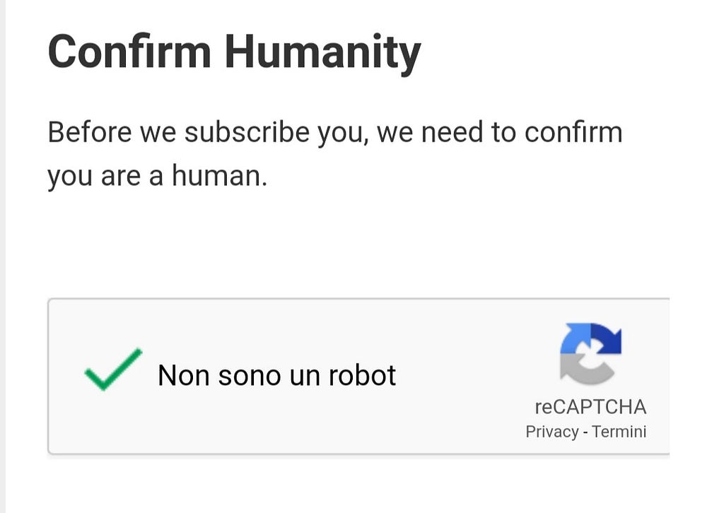 Confirm Humanity, I’m not a robot