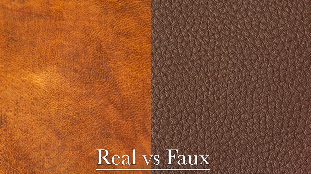 How to Tell If Your Leather Is Real: Quality or Not? | by Water Watch  Company | Medium