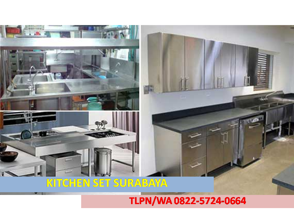 Mrable Kitchen Set Stainless Steel maka tidak heran jika saat ini banyak sekali rumah yang menggunakan kitchen set stainless karena pemiliknya