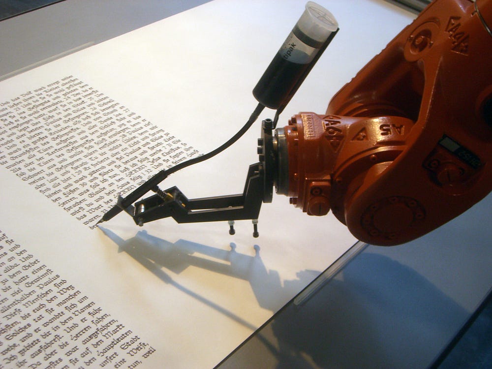 Robot Writers Are Here! Should Human Writers Be Afraid?