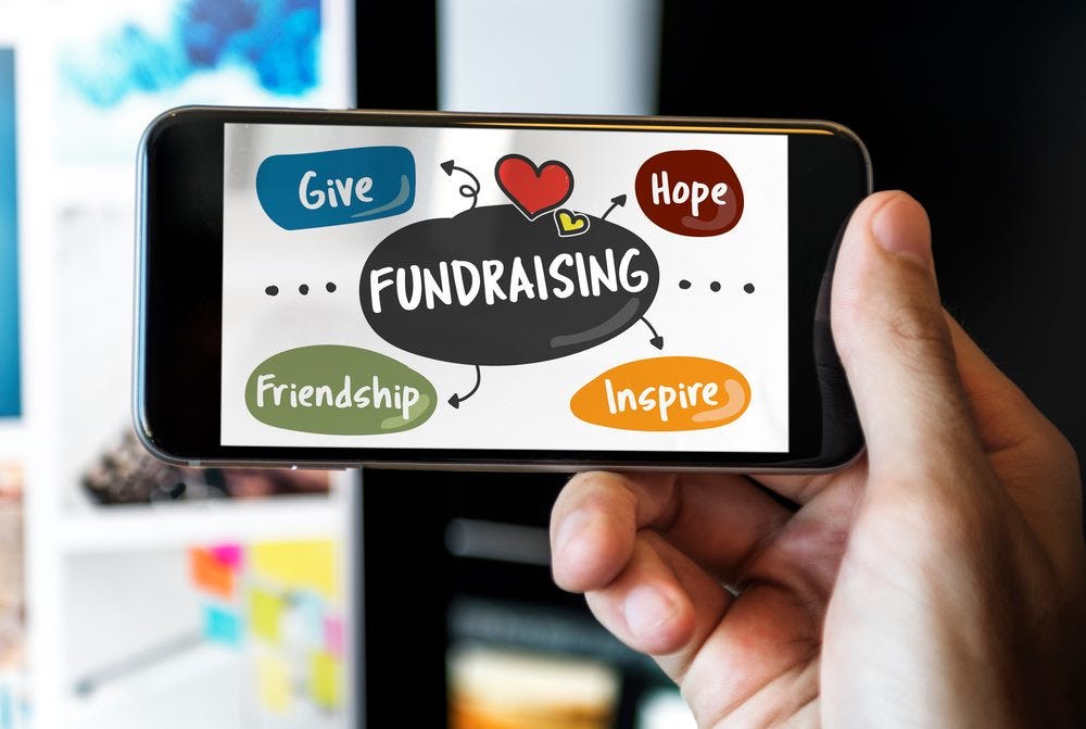 Charity Online Fundraising Giving Mobile App Medium