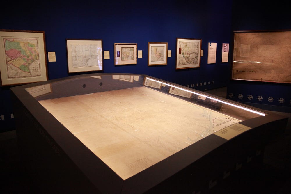 An Archival Taquito — Transporting Oversized Maps to the Houston Museum