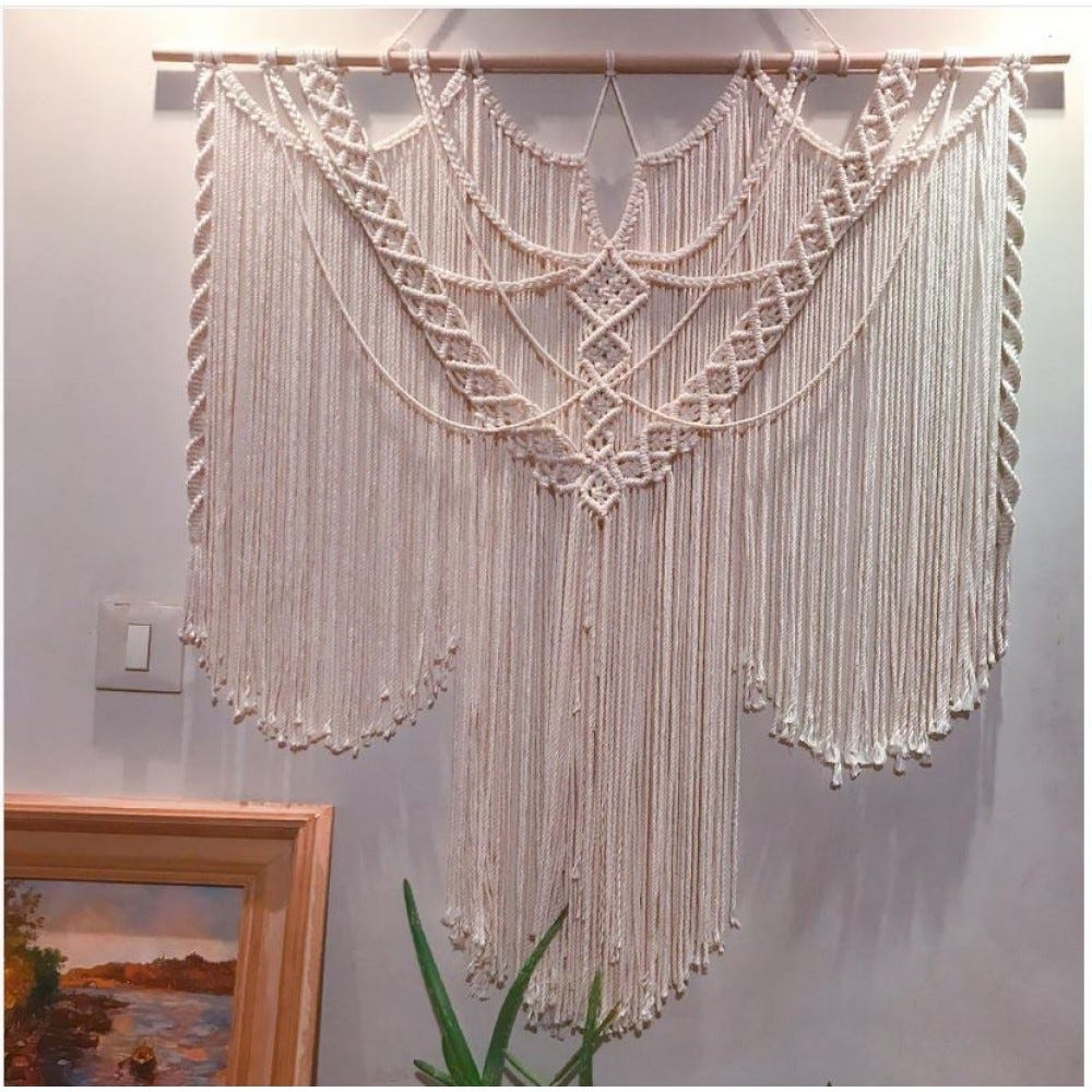Macrame Wall Hanging is the crazy trend millennials back from the ...
