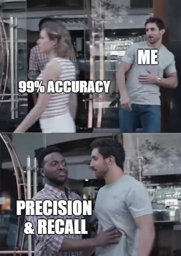 What Precision, Recall, F1 Score and Accuracy Can Tell You ?