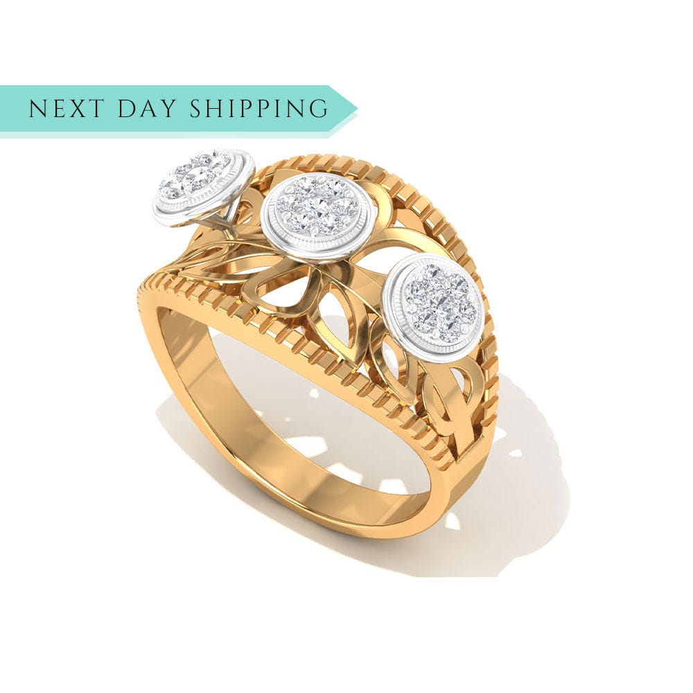 gold ring for wife birthday