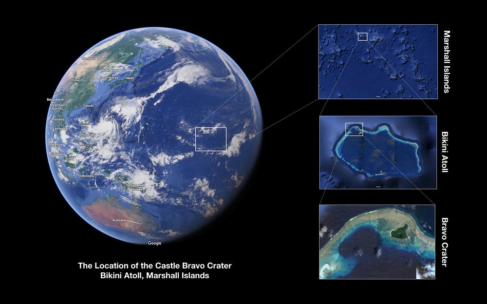 3. Nuked & Sinking The Beautiful Marshall Islands Were Violated by the