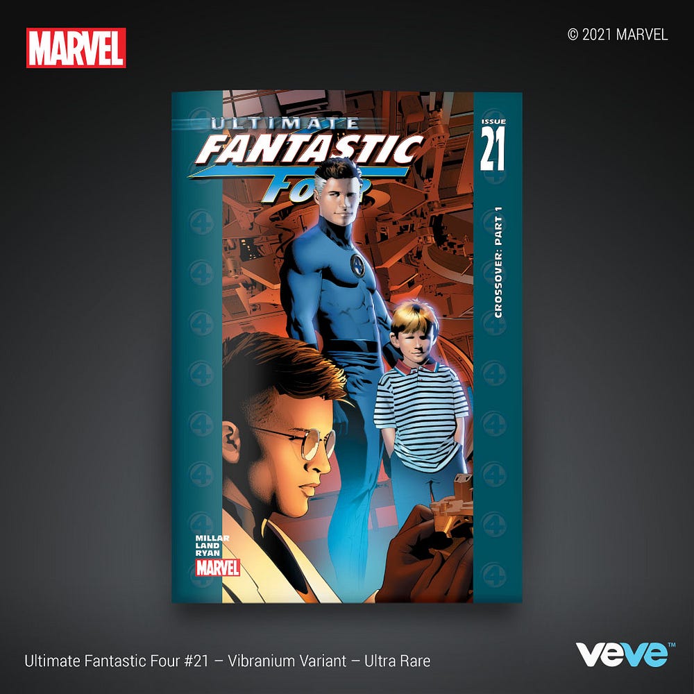 Marvel Digital Comics — Ultimate Fantastic Four 21 by VeVe