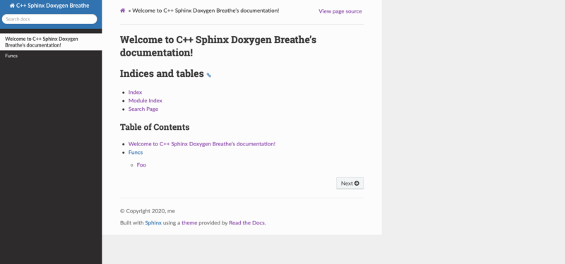 Sphinx Markdown
