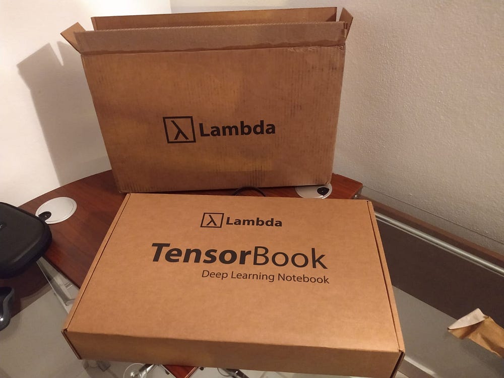 TensorBook Unboxing - Maria Ramos-Morales - Medium