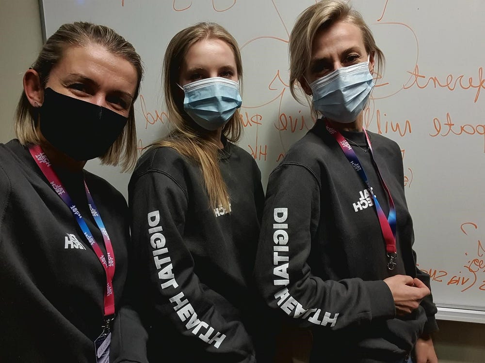 The anatomy of Digital Health Hackathon with Kaidi Usin by Svitlana