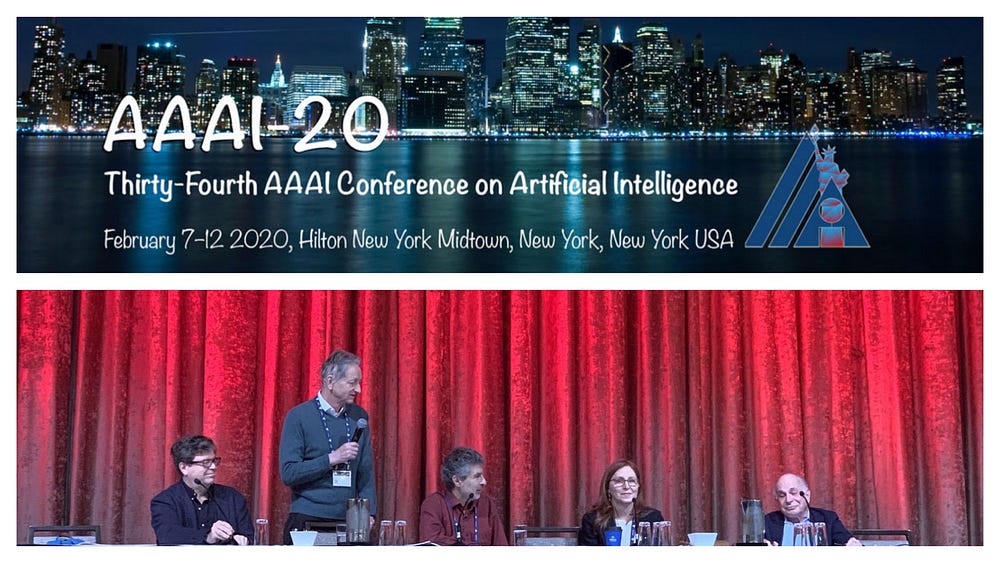AAAI 2020: Unsupervised Deep Learning and AI that can reason