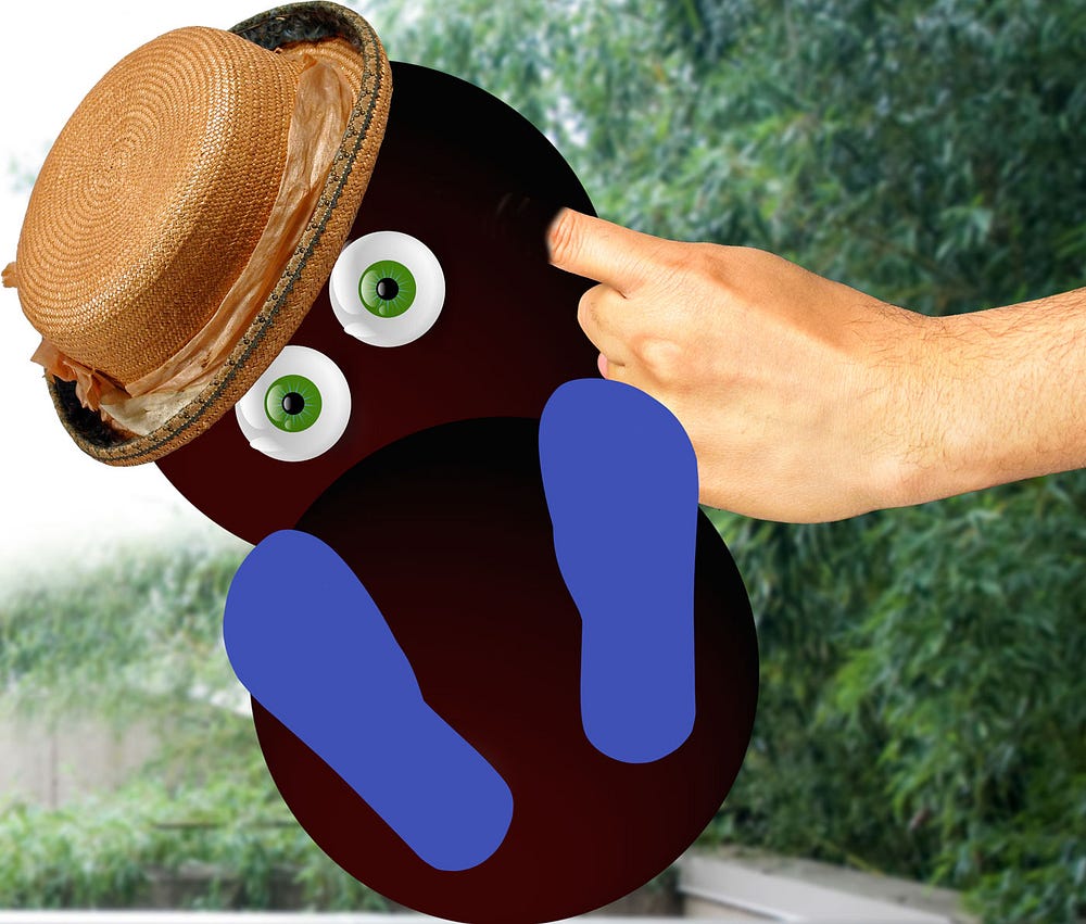 Drumpf's finger couldn't be removed from the tar baby until Air Force One reached the Capitol.