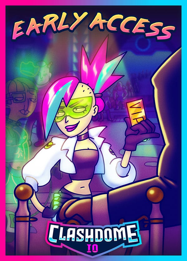 EARLY ACCESS NFT. Get your Early Access pass to try out… | by ClashDome