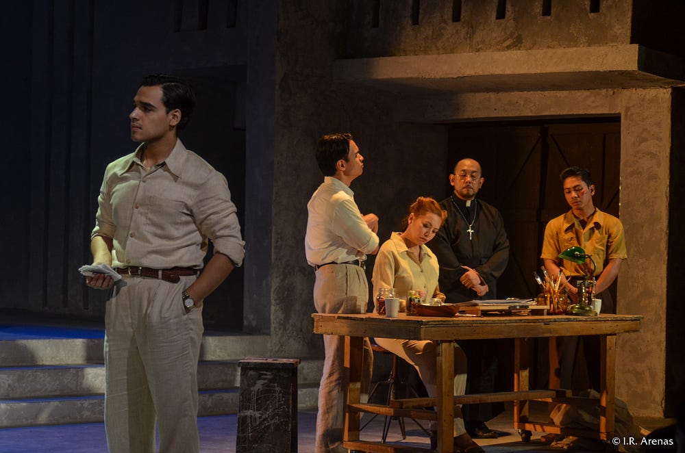 Floy Quintos’ Angry Christ. When the biographical play Angry Christ