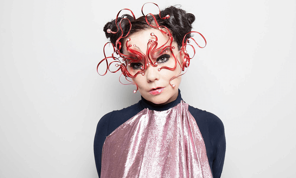 As Máscaras de Björk. Uma das coisas que eu mais gosto na era ...