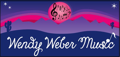 logo, wendy weber music, custom original songs