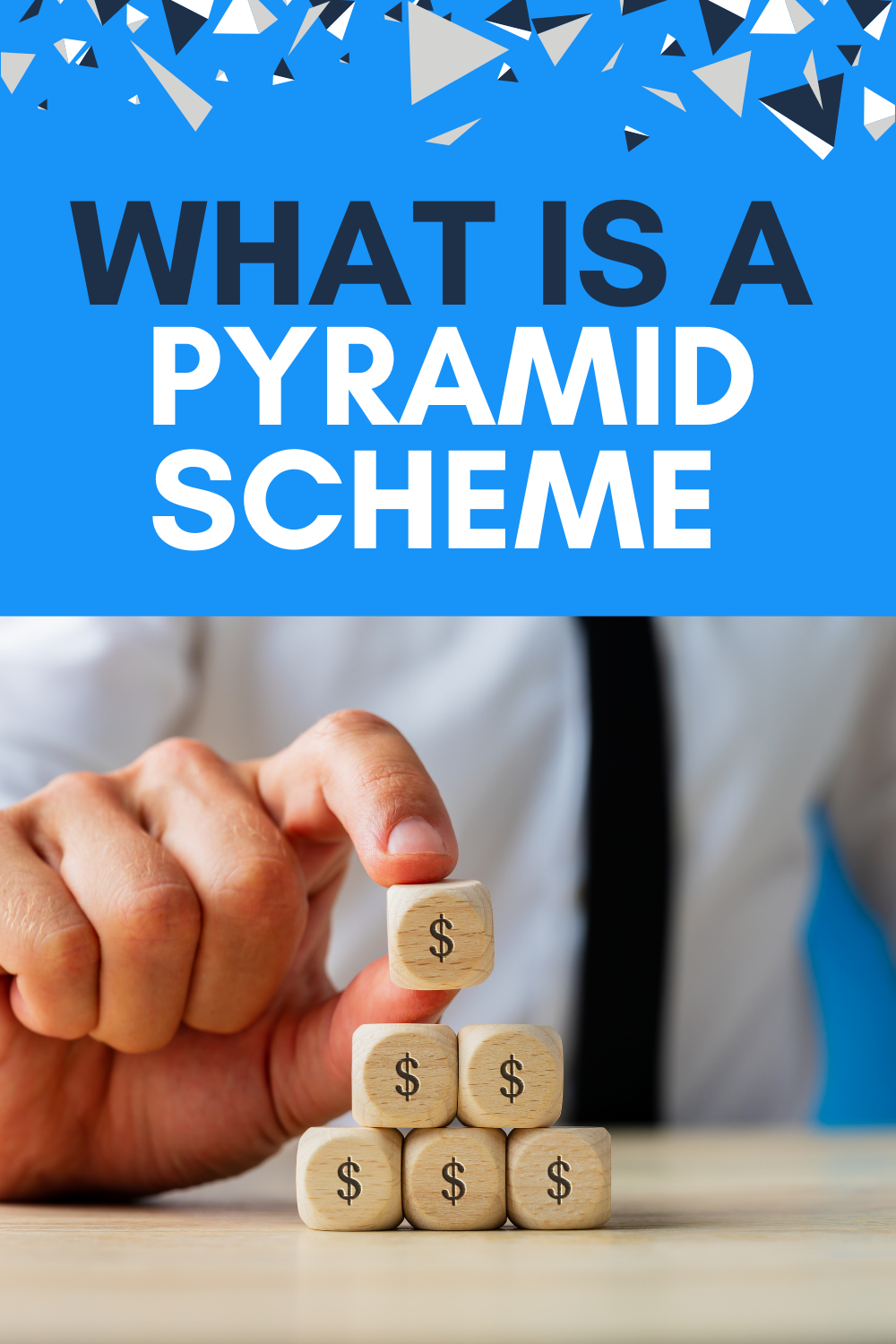 What is a pyramid scheme?. A pyramid scheme is a business model… by